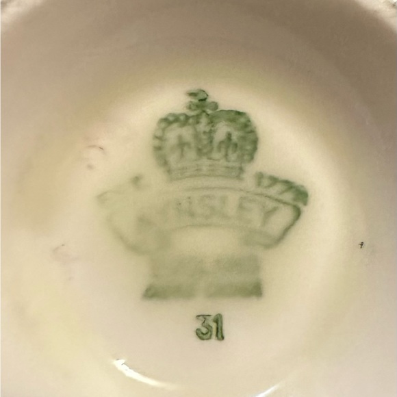 Vintage Aynsley England Fine English Bone Chine Est. 1775 Tea Cup and Saucer - Picture 6 of 11